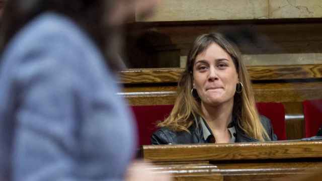 La candidata de En Comú Podem a la presidencia de la Generalitat, Jéssica Albiach. Efe