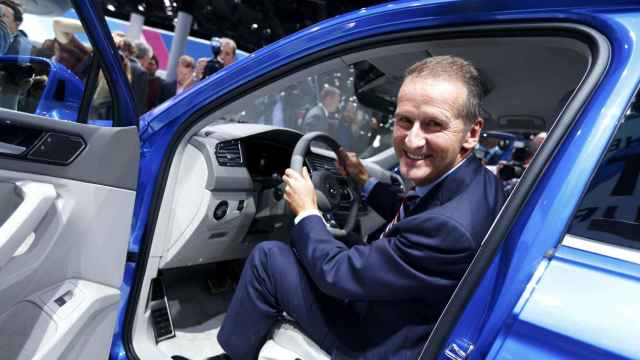 El presidente de la marca Volkswagen, Herbert Diess