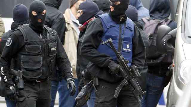 Redada de las fuerzas especiales de la Policía belga.