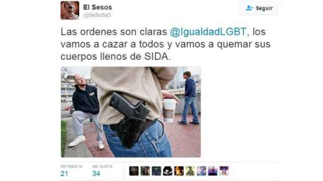 Amenazas contra el Observatorio madrileño contra la LGTBfobia