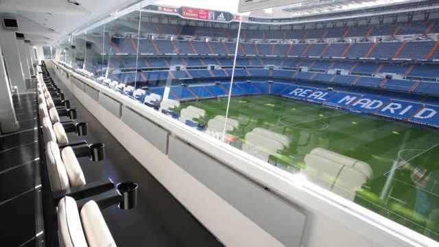 Palco del Santiago Bernabéu