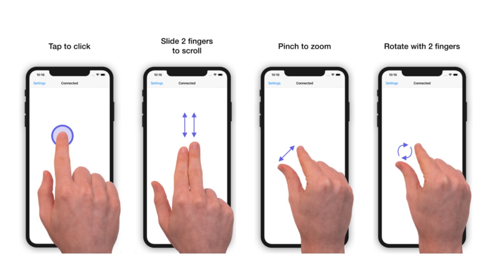 El Trackpad, la aplicación que convierte tu iPhone en el ratón de tu Mac