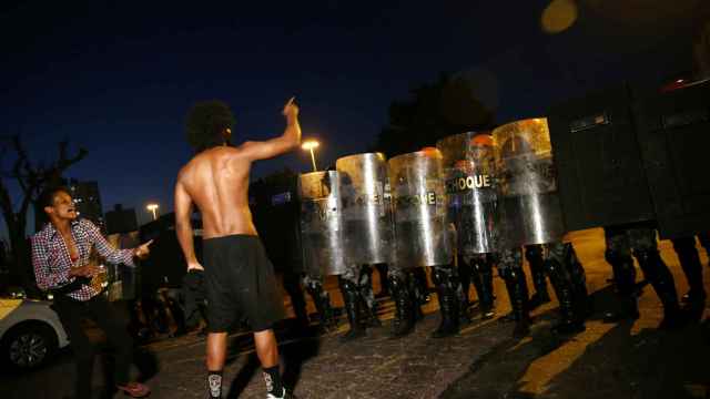 Las protestas sociales en Rio de Janeiro.