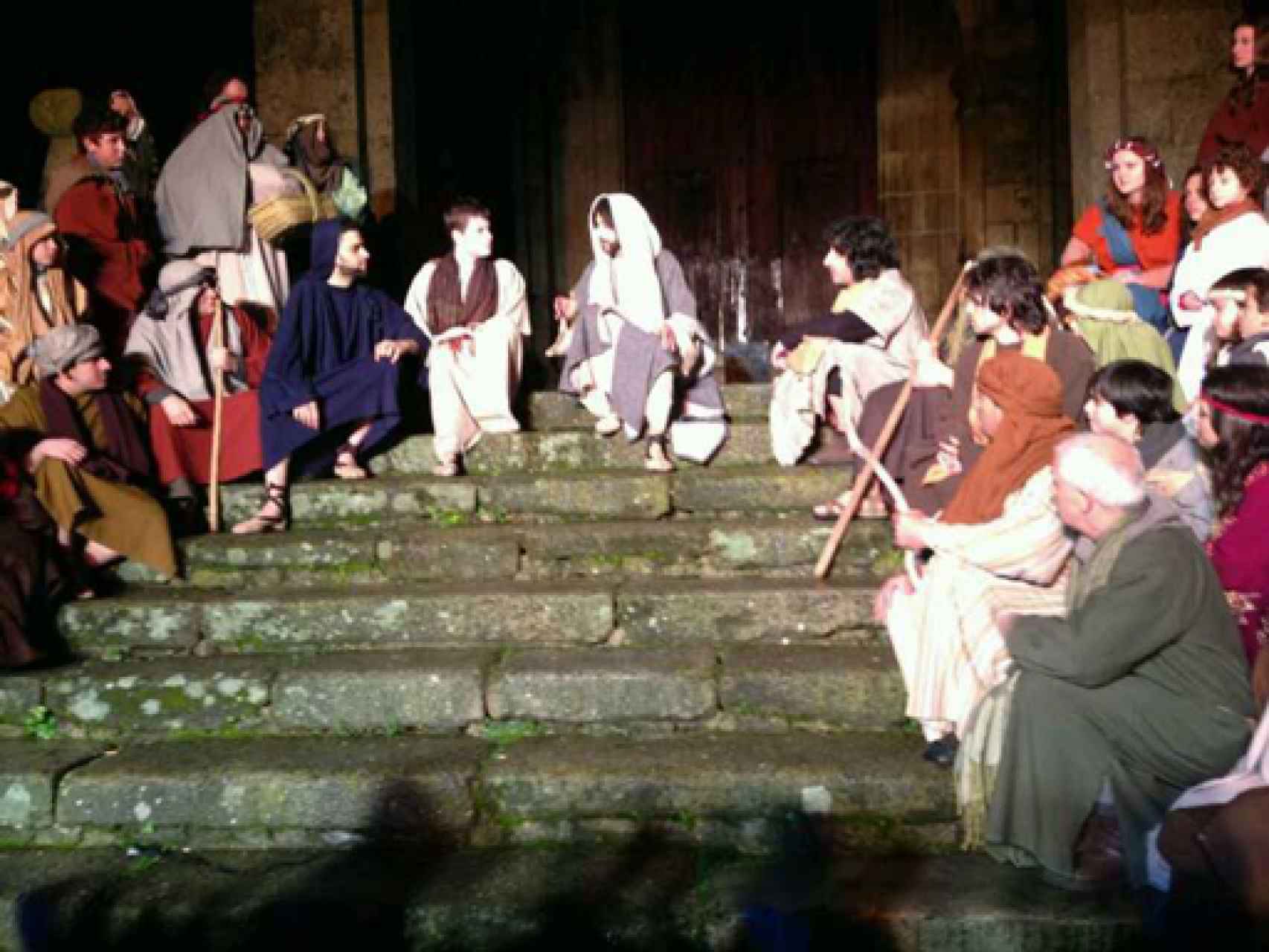 Representación de 'La Pasión' por Cateja Teatro en La Alberca