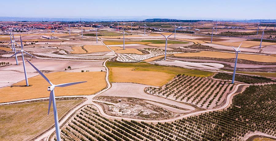 España triplica su potencia de energía eólica
