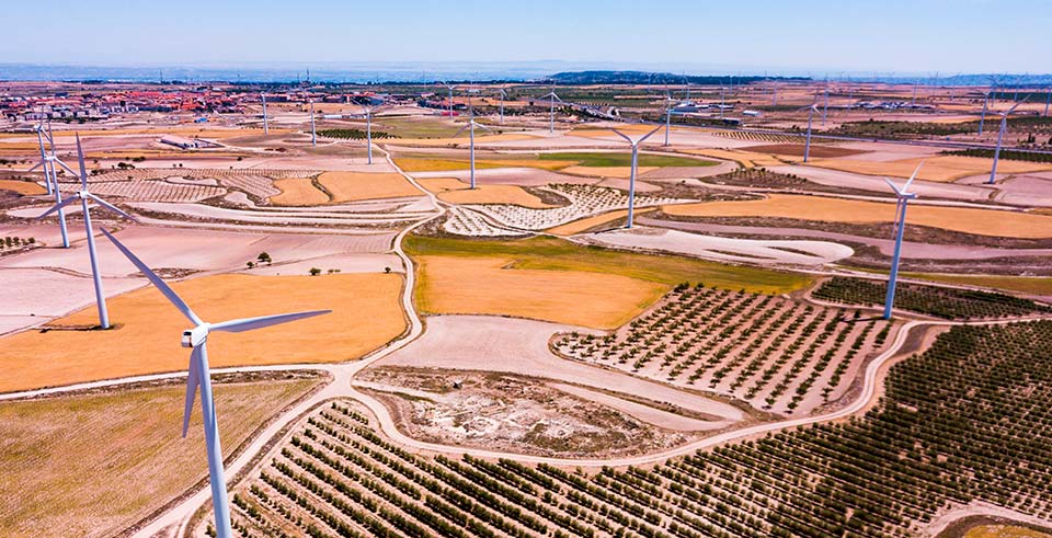 España triplica su potencia de energía eólica