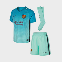 Conjunto de niños 3ª equipación FC Barcelona Dry 2016-2017 Nike
